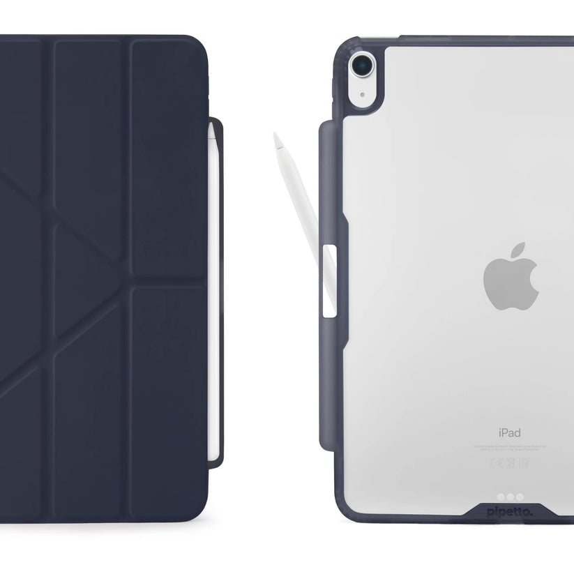 Kryt na iPad Air Pipetto Origami No3 Pencil Case - tmavě modrý - bonami.click