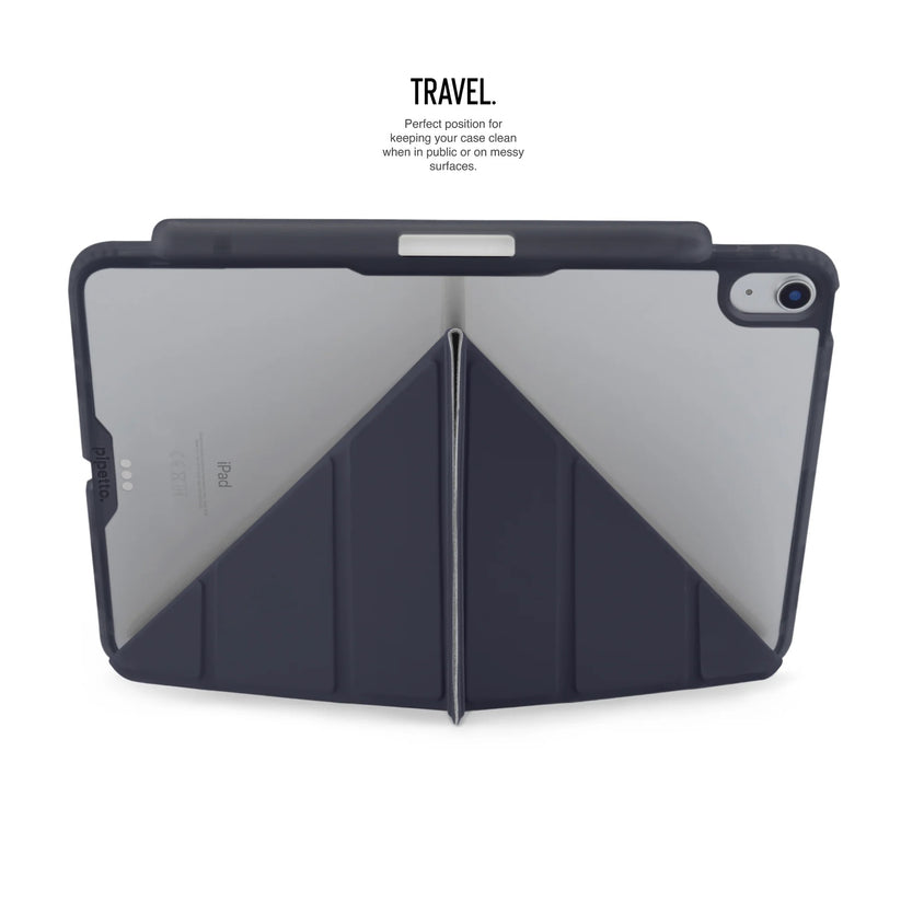 Kryt na iPad Air Pipetto Origami No3 Pencil Case - tmavě modrý - bonami.click