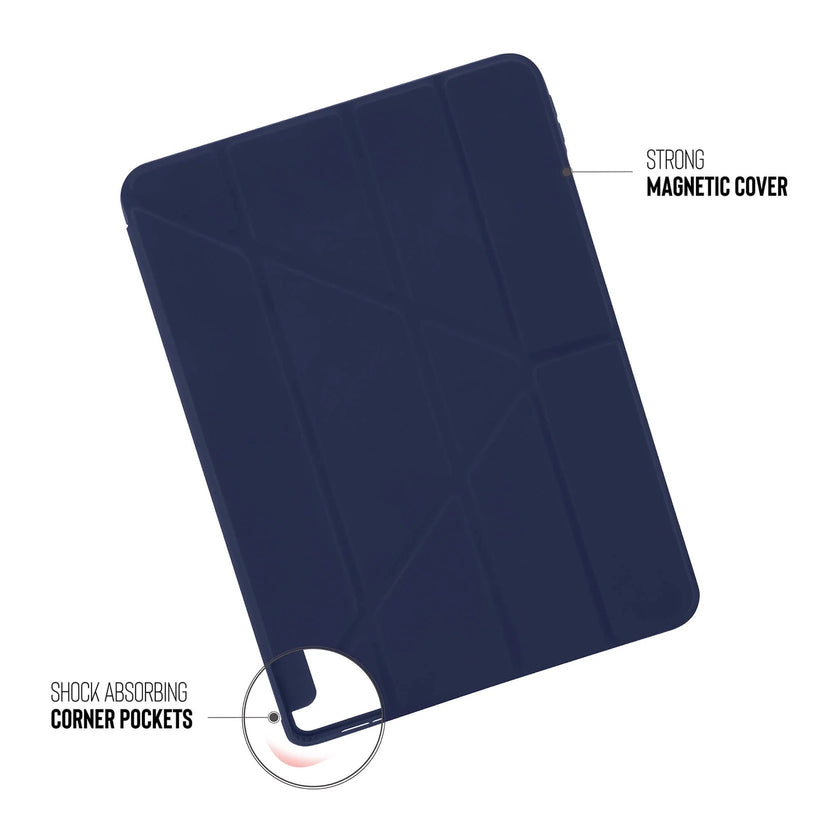 Kryt na iPad Air Pipetto Origami No1 Original Case - tmavě modrý - bonami.click