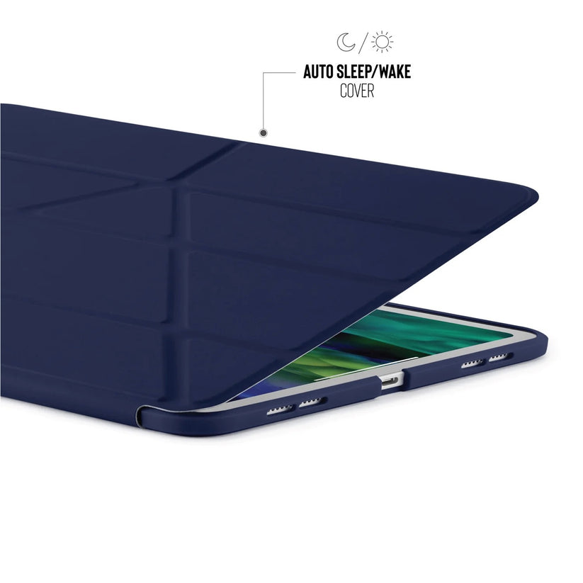 Kryt na iPad Air Pipetto Origami No1 Original Case - tmavě modrý - bonami.click