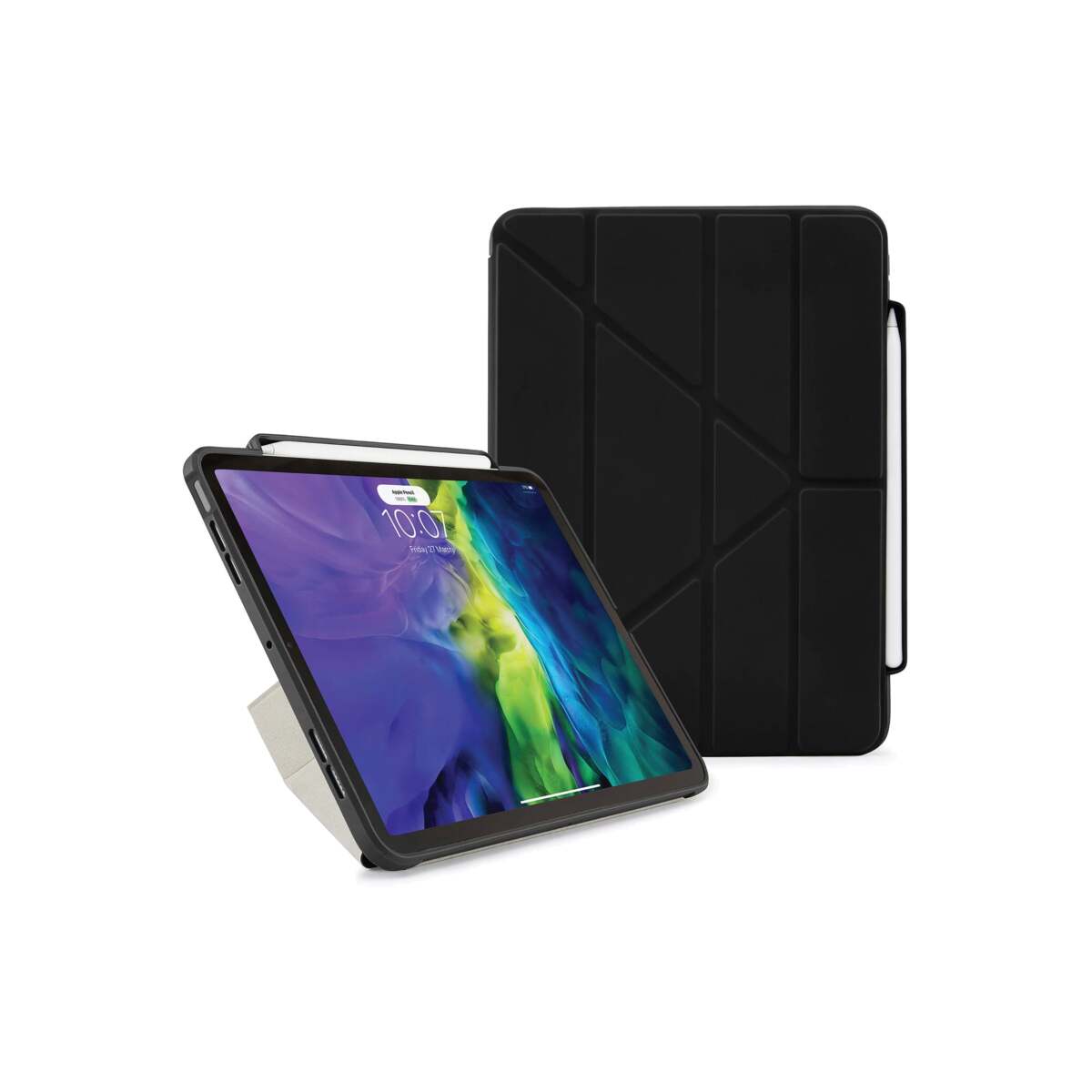 Kryt na iPad Air Pipetto Origami No3 Pencil Case - černý - bonami.click