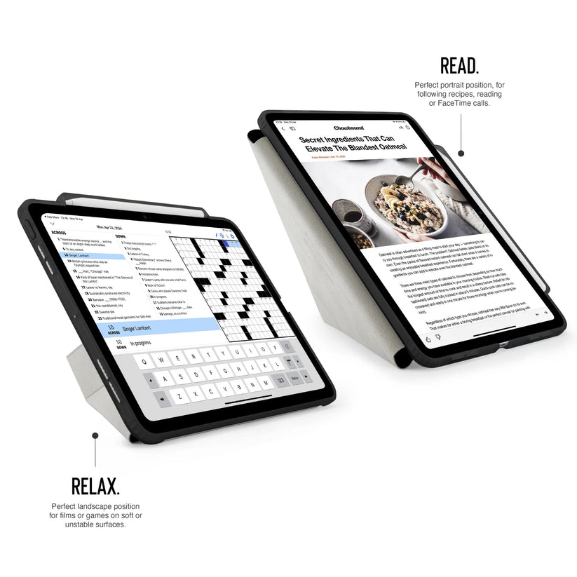 Kryt na iPad Pro 13" Pipetto Origami No3 Pencil Case - černý - bonami.click