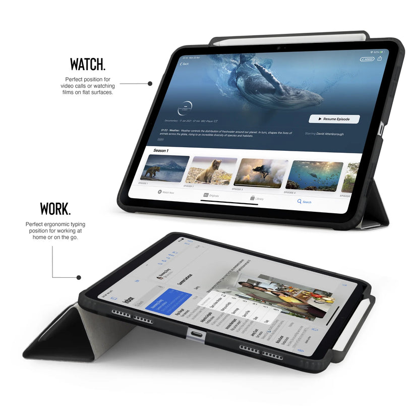 Kryt na iPad Pro 11" Pipetto Origami No3 Pencil Case - černý - bonami.click