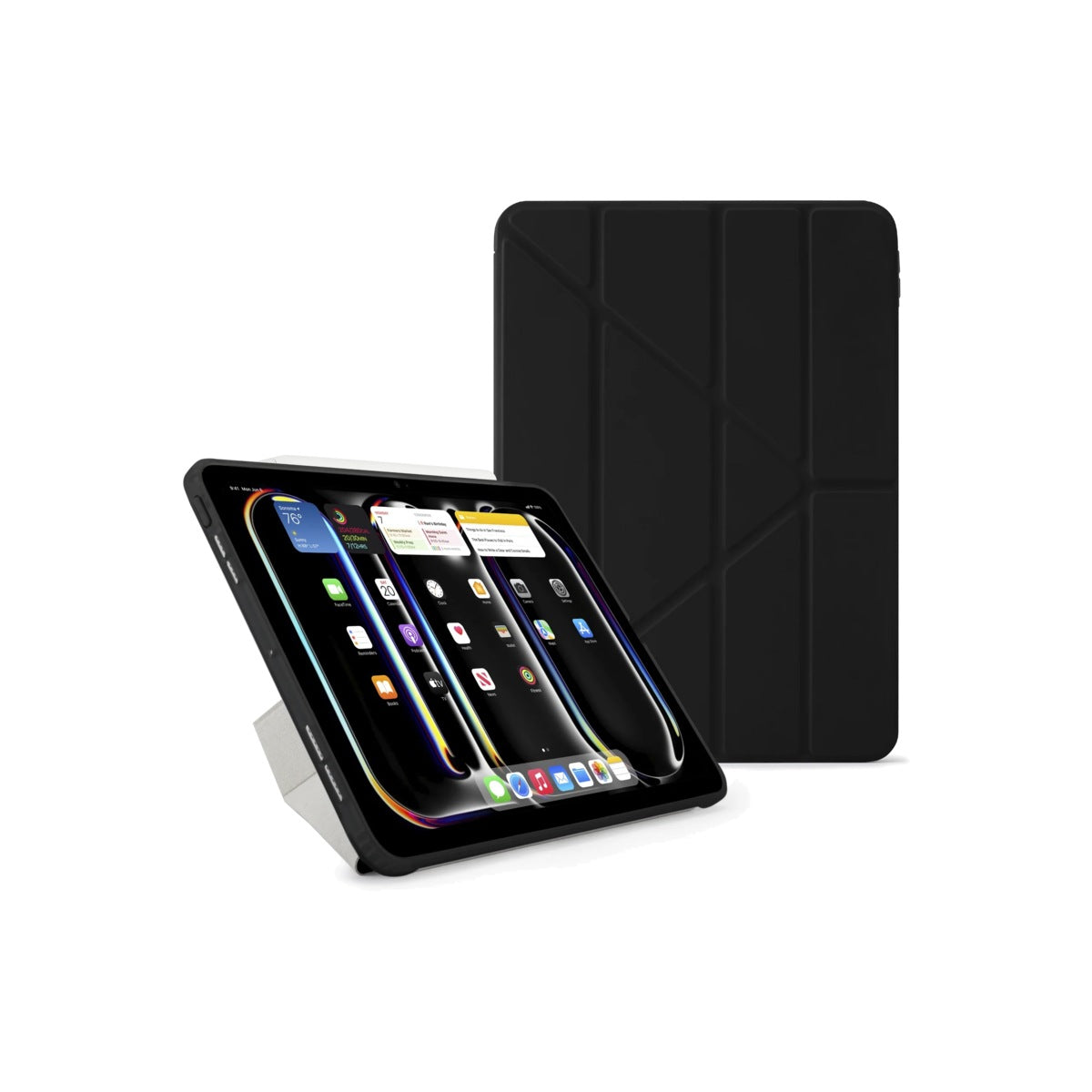 Kryt na iPad Pro 13" Pipetto Origami No1 Original Case - černý - bonami.click