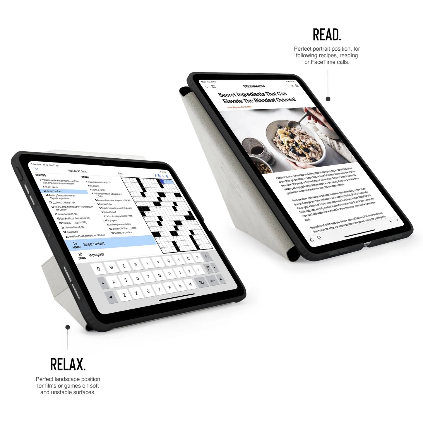Kryt na iPad Pro 11" Pipetto Origami No1 Original Case - černý - bonami.click