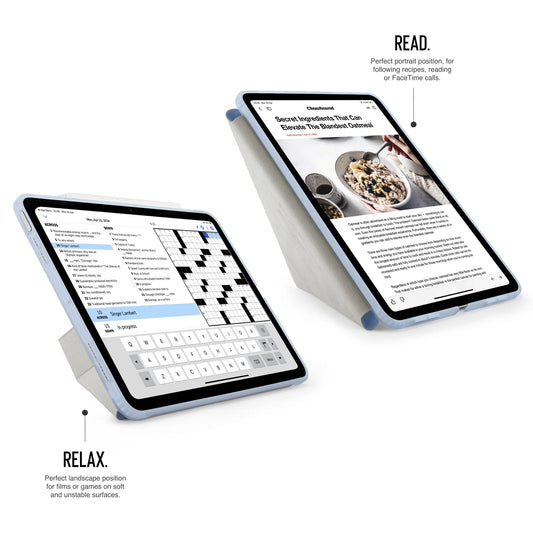 Kryt na iPad Air 13" Pipetto Origami No1 Original Case - světle modrý - bonami.click