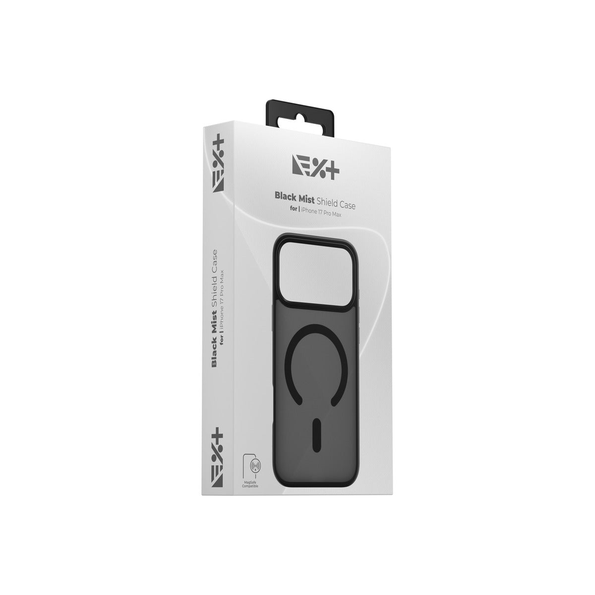 Kryt pro iPhone 17 Pro Max NOA Mist Shield s MagSafe - černý