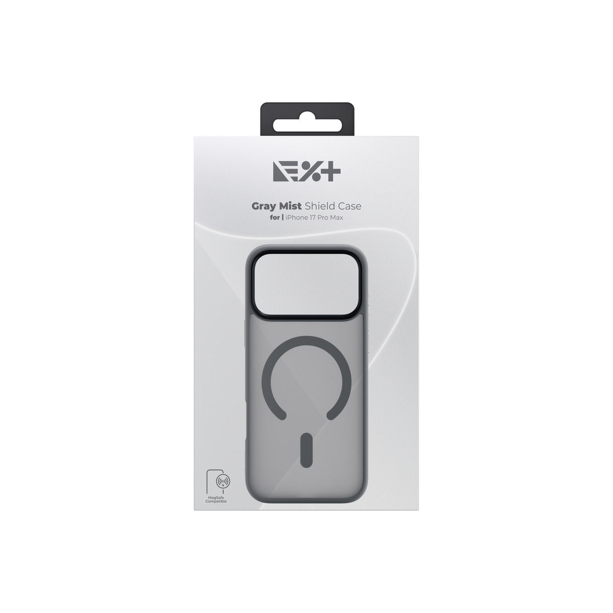 Kryt pro iPhone 17 Pro Max NOA Mist Shield s MagSafe - šedý