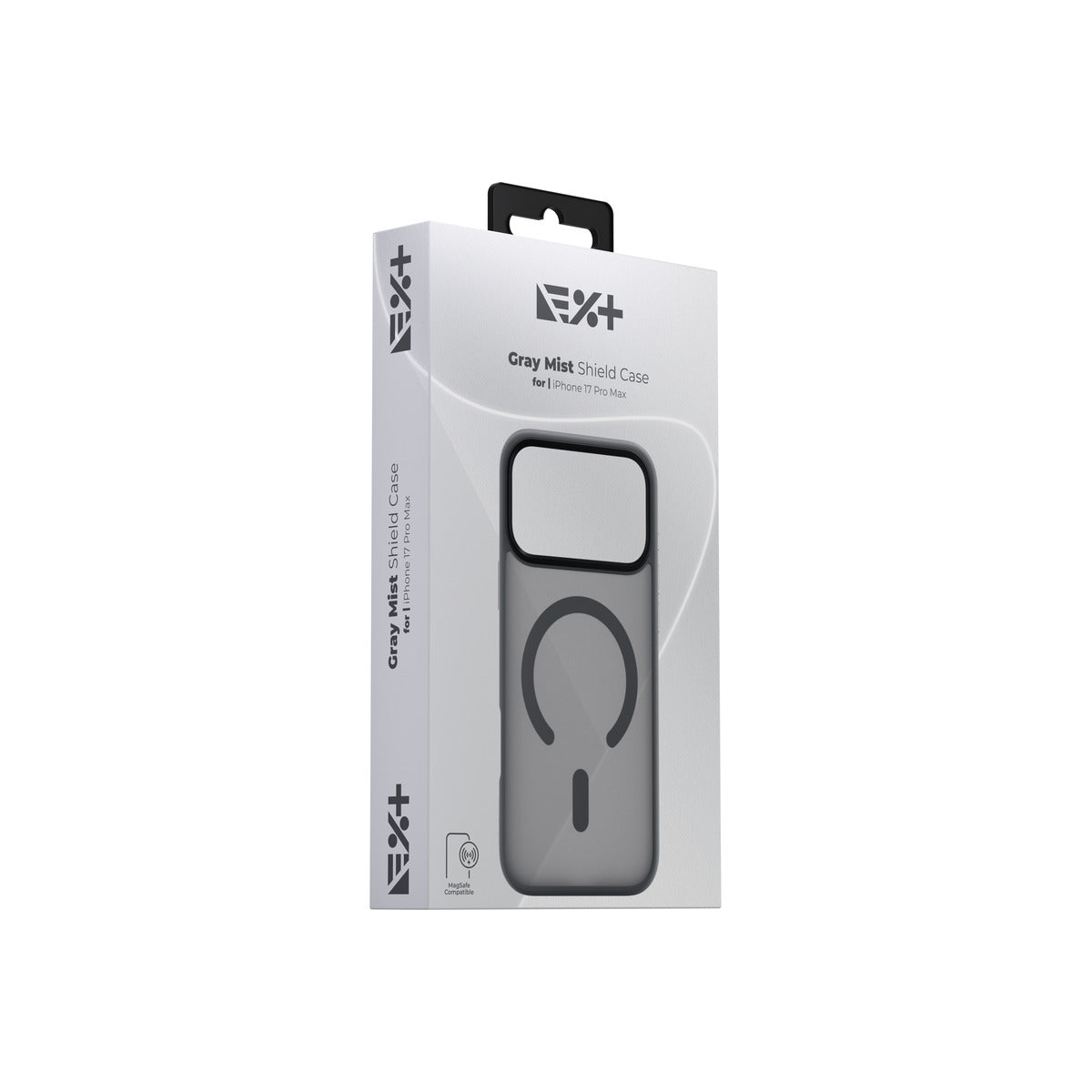Kryt pro iPhone 17 Pro Max NOA Mist Shield s MagSafe - šedý