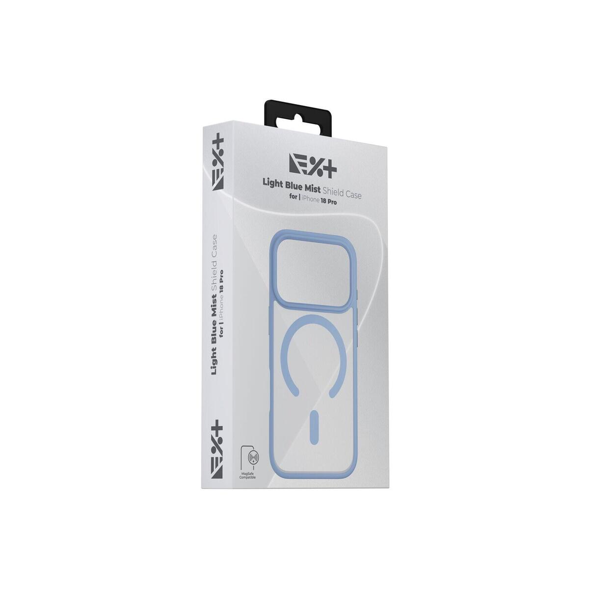 Kryt pro iPhone 18 Pro NOA Mist Shield s MagSafe - světle modrý