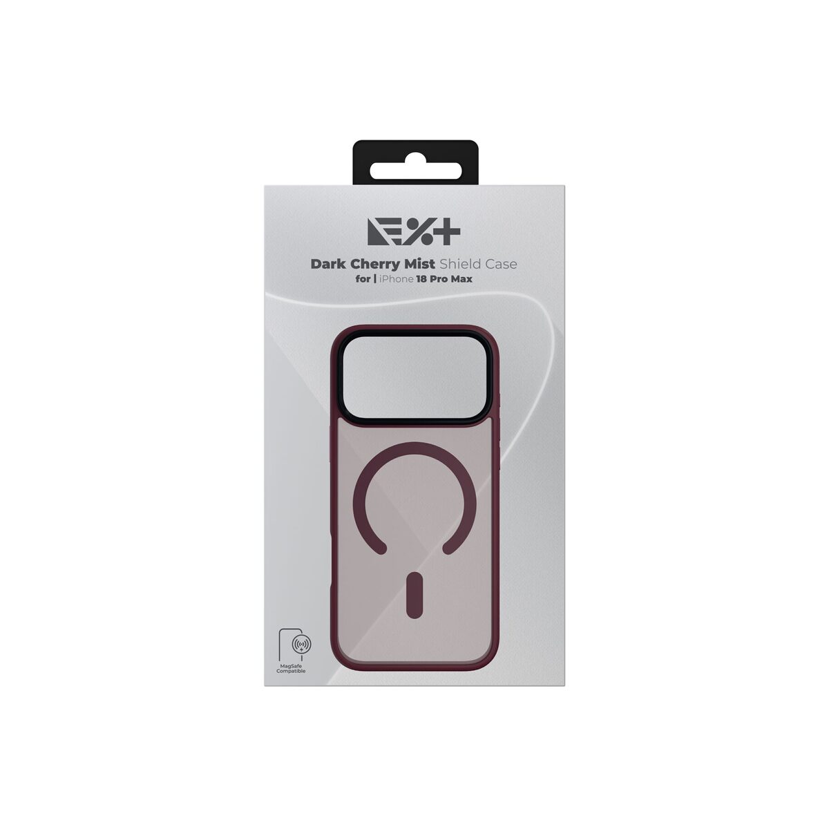 Kryt pro iPhone 18 Pro Max NOA Mist Shield s MagSafe - tmavě višňový