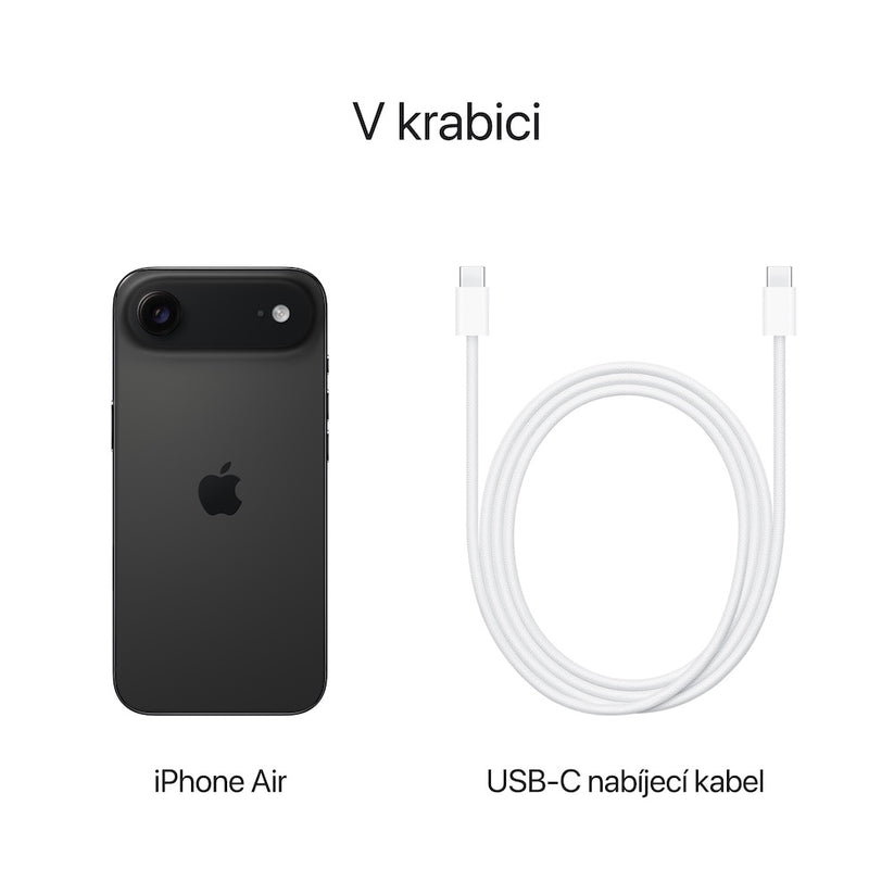 Apple iPhone Air 512GB - vesmírně černý (otevřený) - bonami.click