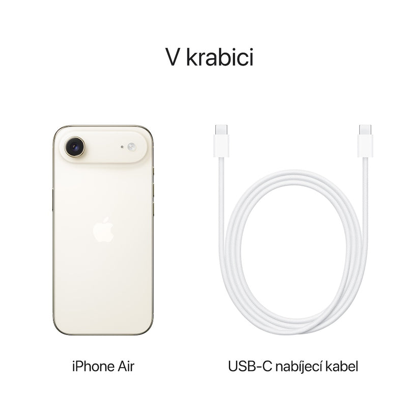 Apple iPhone Air 1TB - světle zlatý - bonami.click