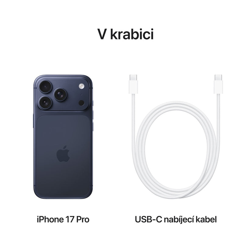 Apple iPhone 17 Pro 512GB - temně modrý (otevřený) - bonami.click