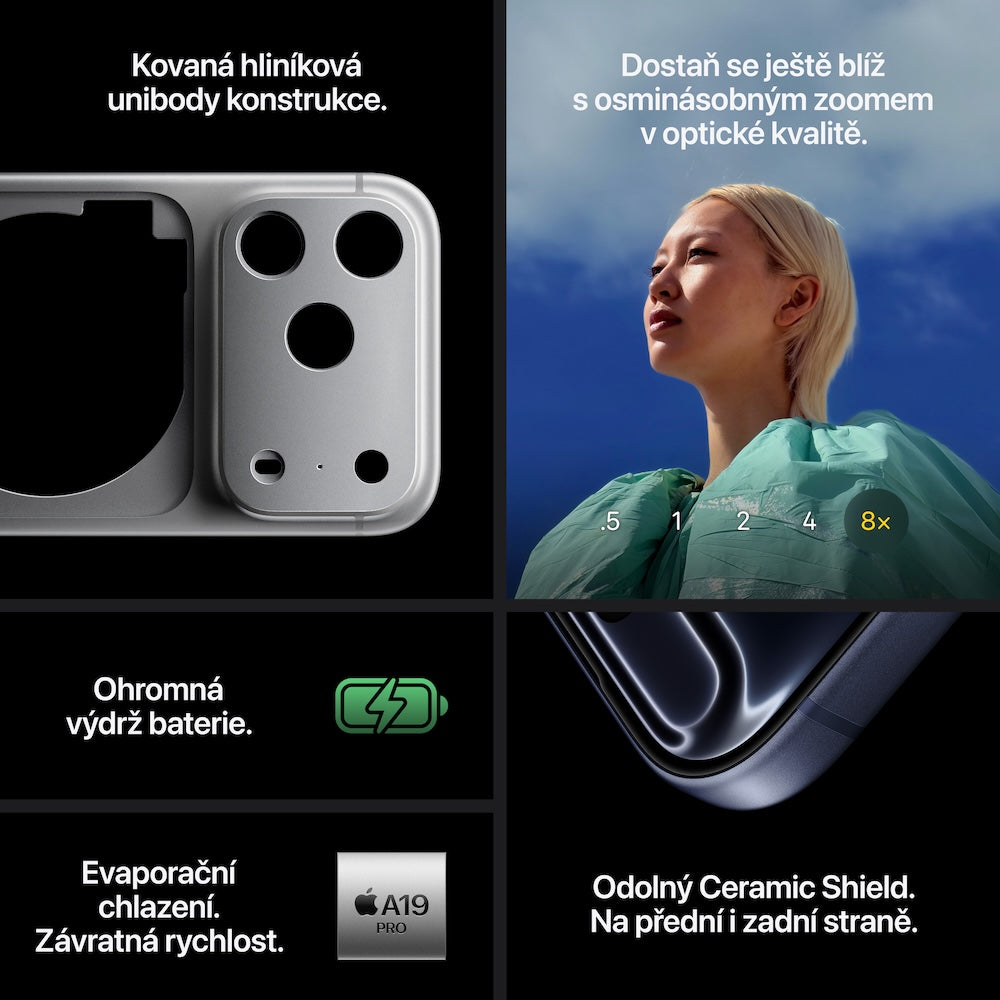 Apple iPhone 17 Pro 256GB - kosmicky oranžový (renovovaný) - bonami.click