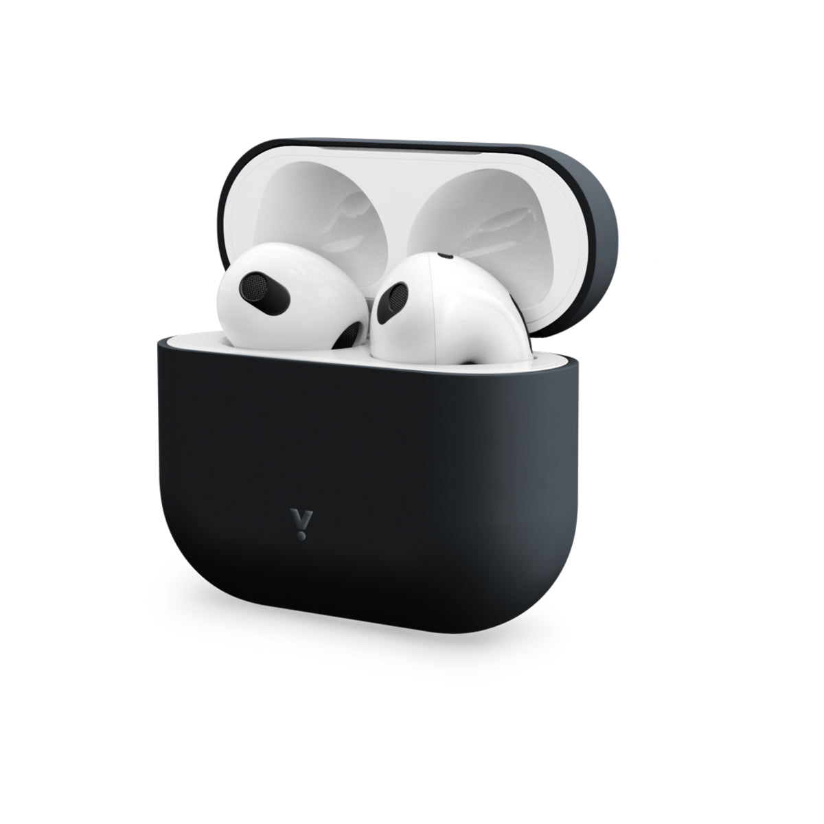 Silikonový obal na AirPods 3. generace iSTYLE - černý - bonami.click