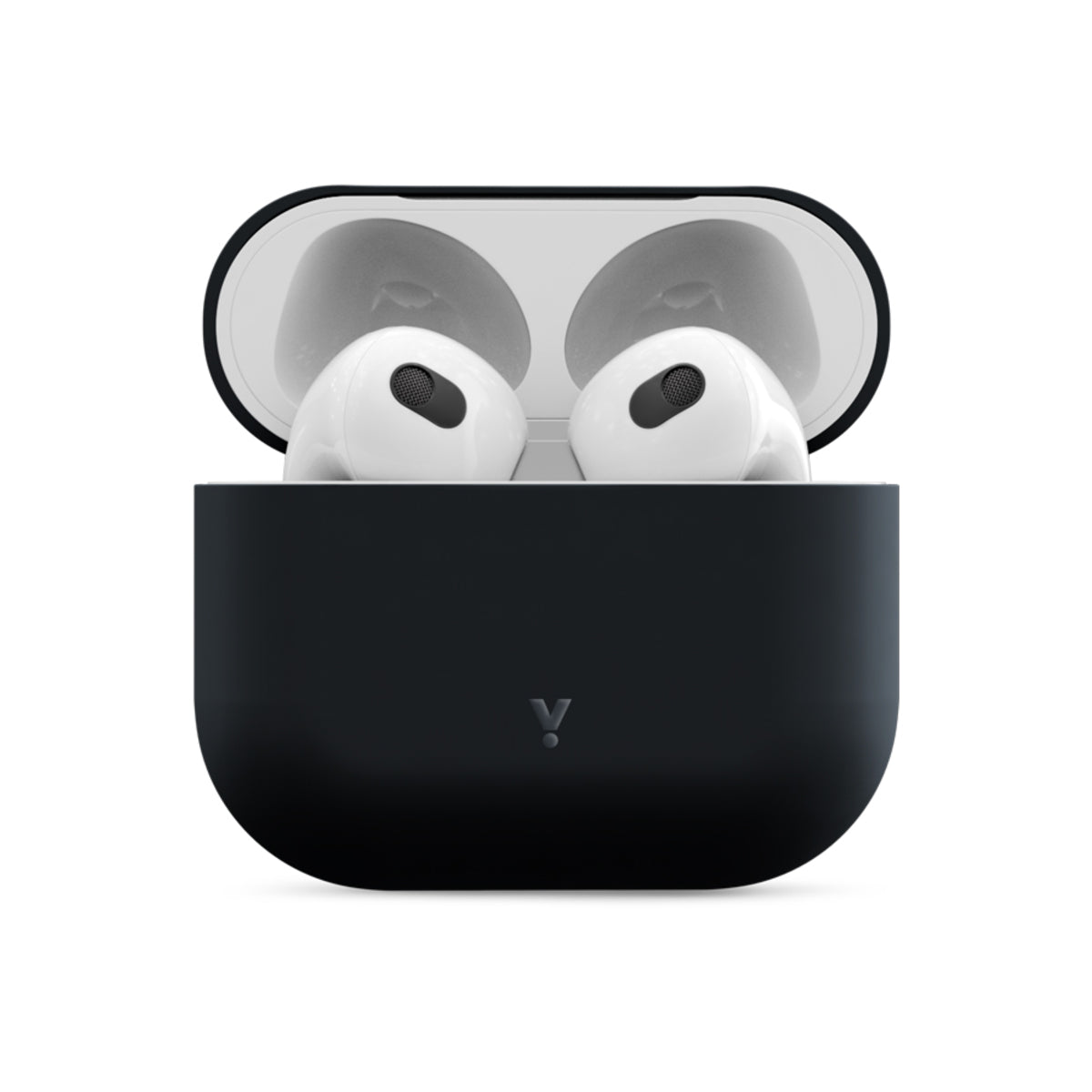 Silikonový obal na AirPods 3. generace iSTYLE - černý - bonami.click