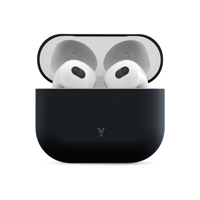 Silikonový obal na AirPods 3. generace iSTYLE - černý - bonami.click