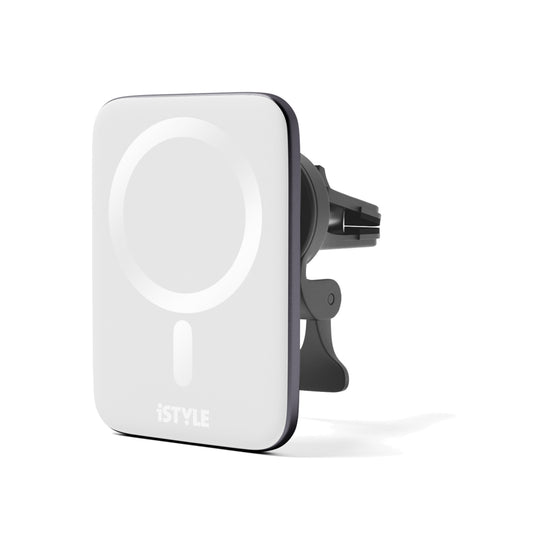 MagSafe ultratenká bezdrátová nabíječka do auta iSTYLE - stříbrná - bonami.click