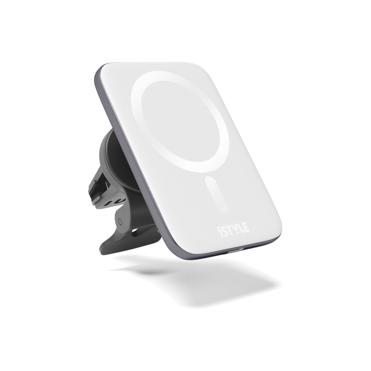 MagSafe ultratenká bezdrátová nabíječka do auta iSTYLE - stříbrná - bonami.click