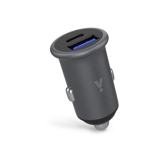 Duální nabíječka do auta iSTYLE 38W Pro Car Charger - vesmírně šedý - bonami.click