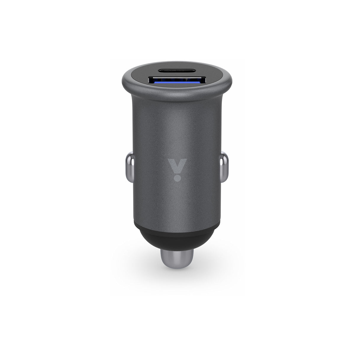 Duální nabíječka do auta iSTYLE 38W Pro Car Charger - vesmírně šedý - bonami.click