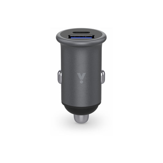 Duální nabíječka do auta iSTYLE 38W Pro Car Charger - vesmírně šedý - bonami.click