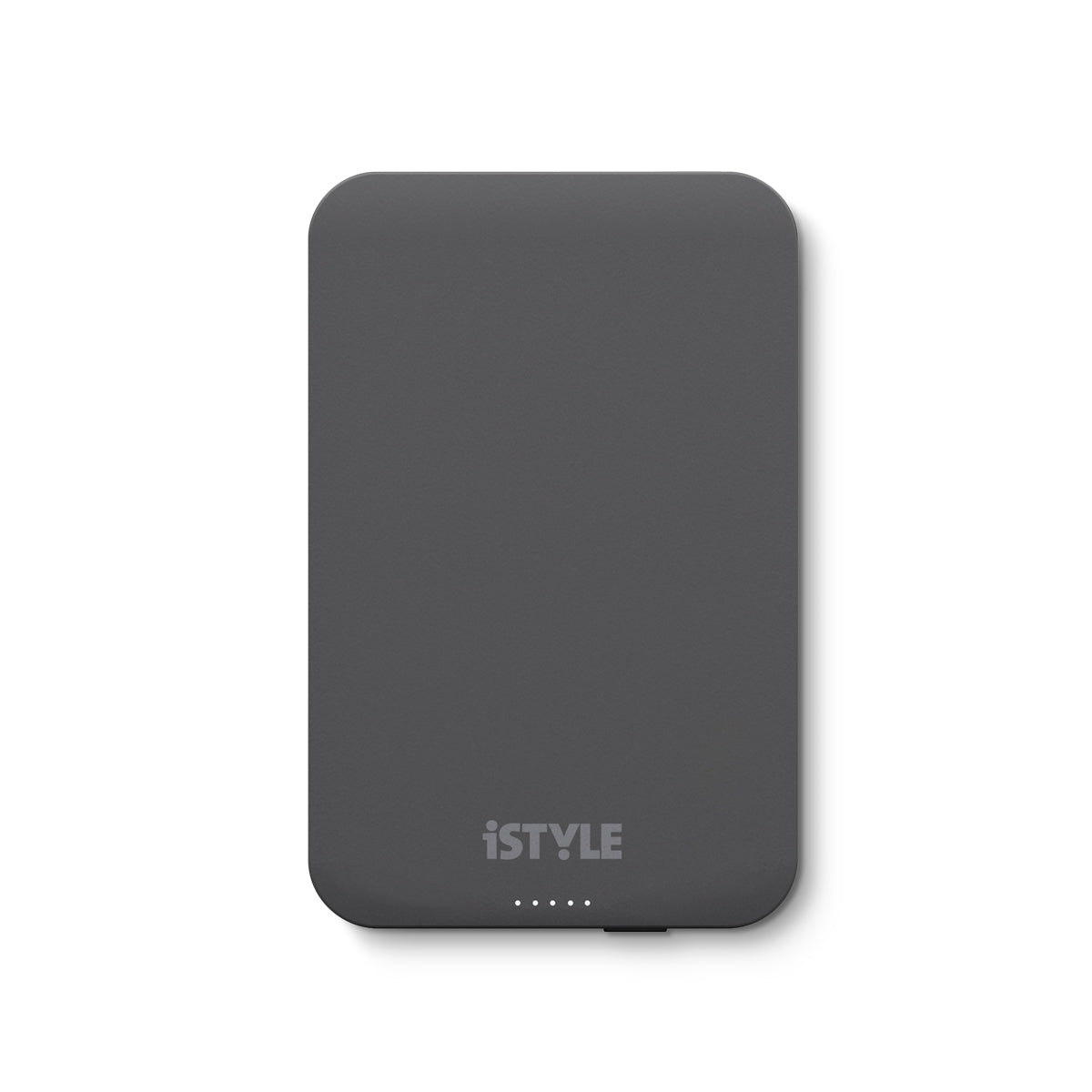 MagSafe bezdrátová 5000mAh powerbanka iSTYLE - vesmírně šedá - bonami.click
