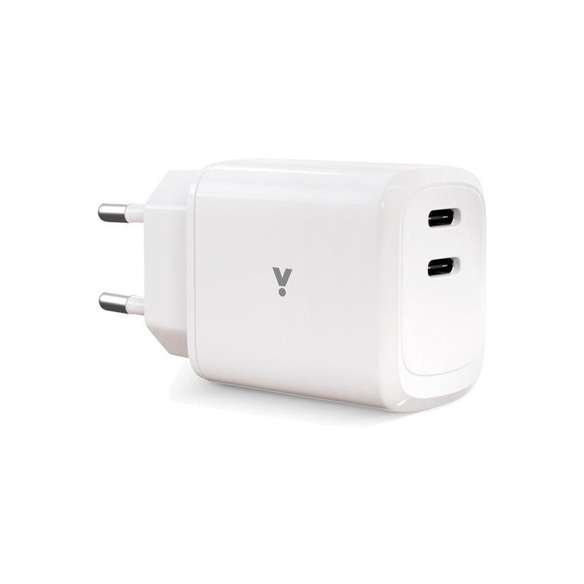 Duální nabíječka iSTYLE 45W - bílá - bonami.click