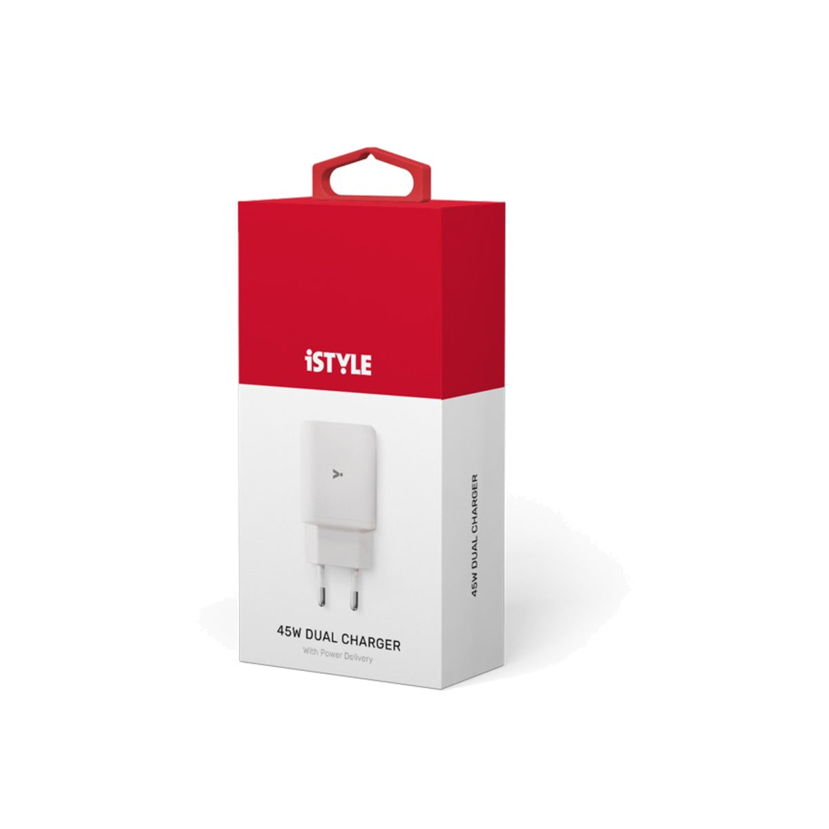 Duální nabíječka iSTYLE 45W - bílá - bonami.click