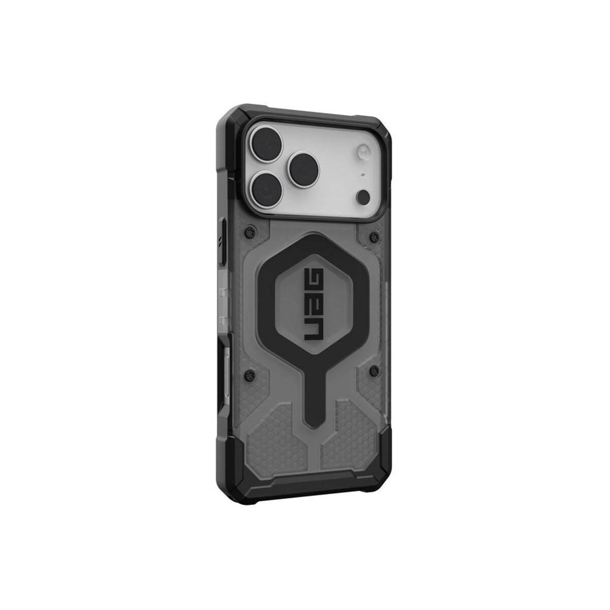 MagSafe kryt pro iPhone 18 Pro Max/17 Pro Max UAG Pathfinder Clear MagSafe - průhledná ash/black