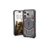 MagSafe kryt pro iPhone 18 Pro/17 Pro UAG Monarch Pro MagSafe - průsvitná šedá (VEIL ash)