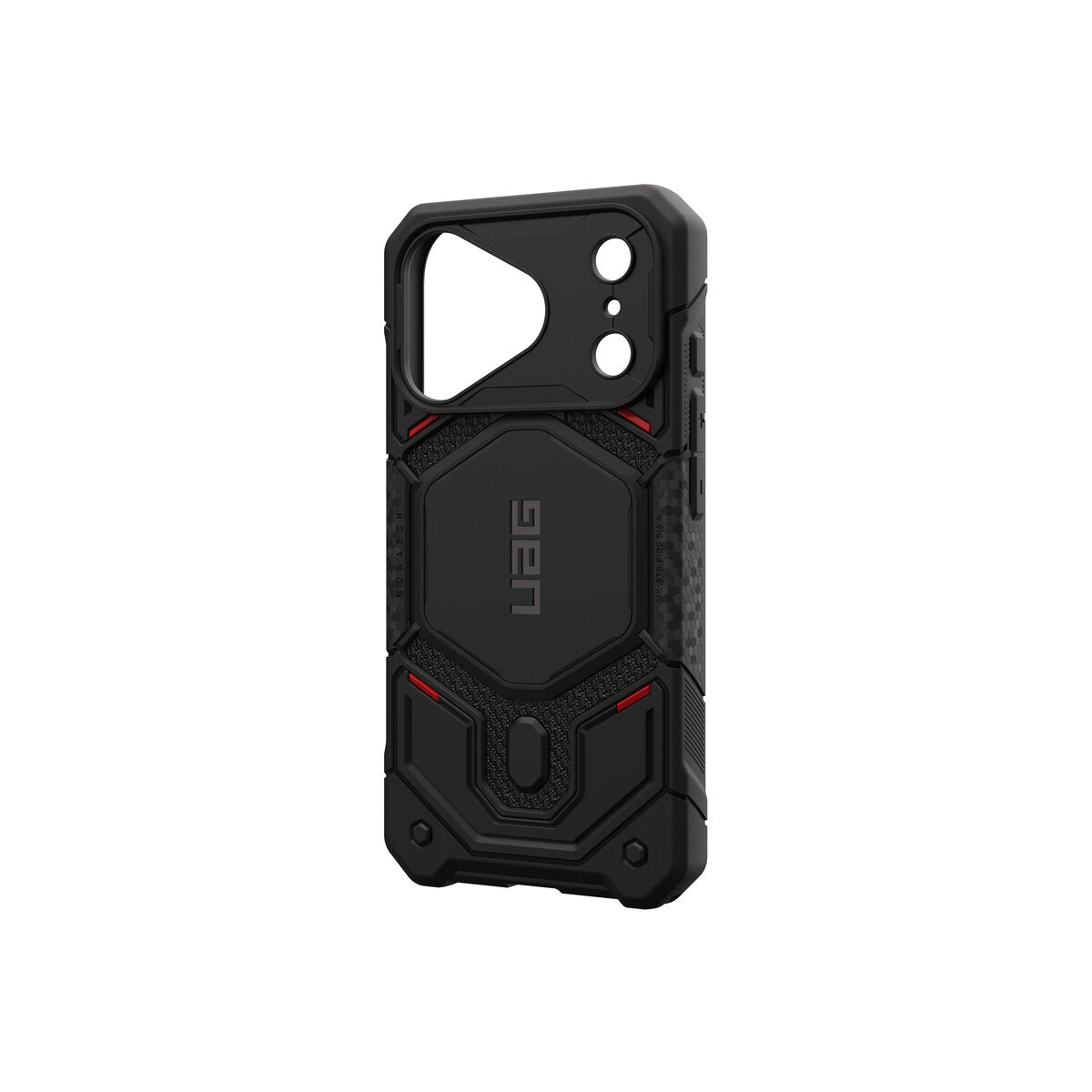 MagSafe kryt pro iPhone 18 Pro/17 Pro UAG Monarch Pro MagSafe - kevlar černá