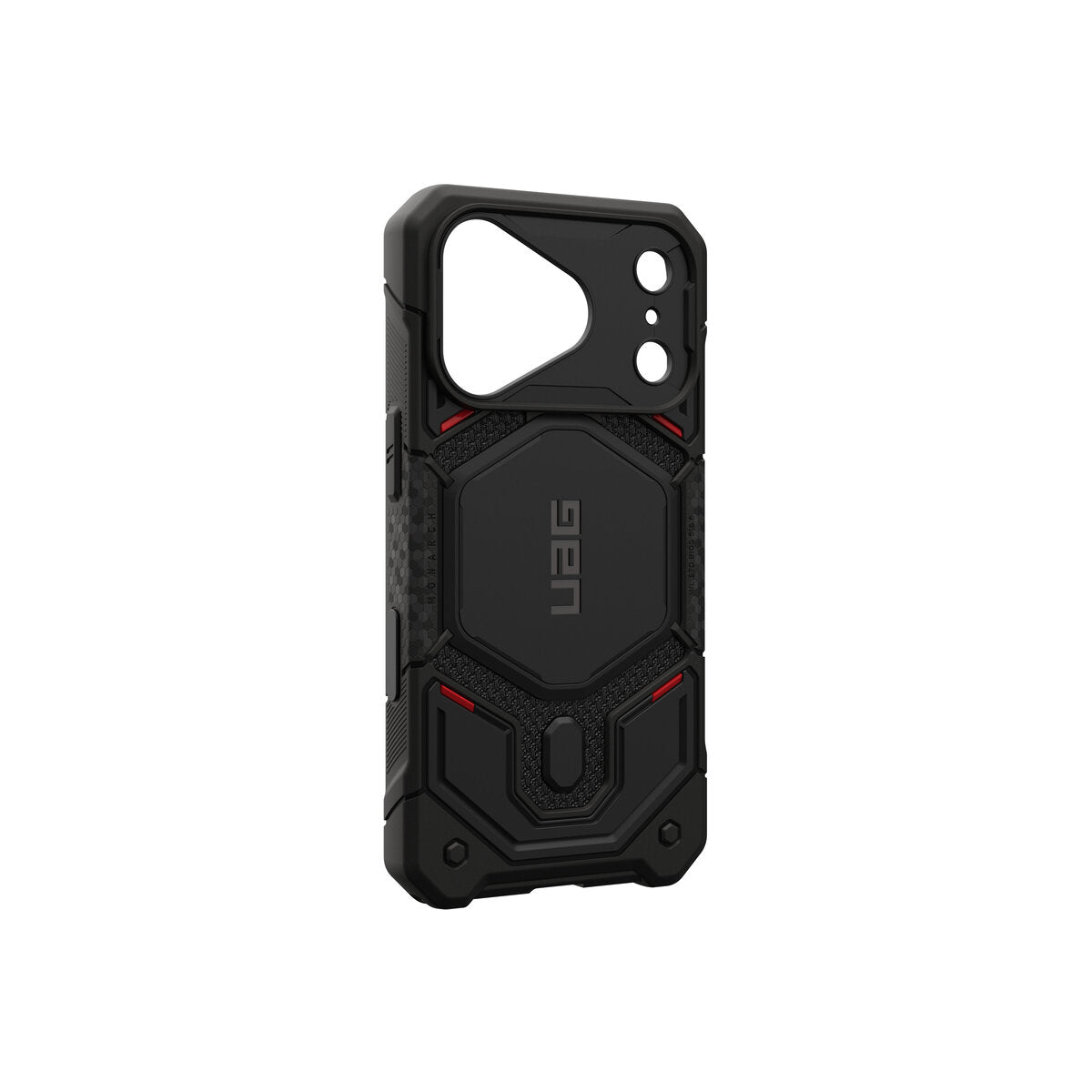 MagSafe kryt pro iPhone 18 Pro/17 Pro UAG Monarch Pro MagSafe - kevlar černá
