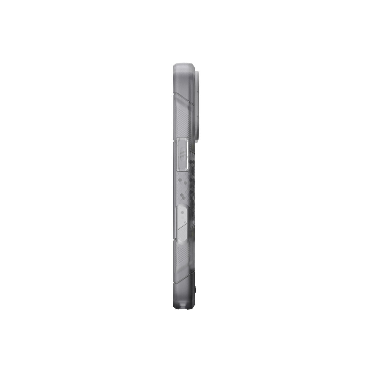 MagSafe kryt pro iPhone 18 Pro/17 Pro UAG Monarch Pro MagSafe - průsvitná ledově bílá (VEIL ice)