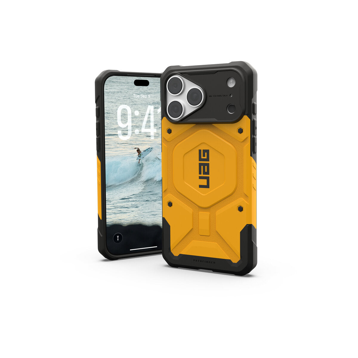 MagSafe kryt pro iPhone 18 Pro Max/17 Pro Max UAG Pathfinder MagSafe - žlutá heritage