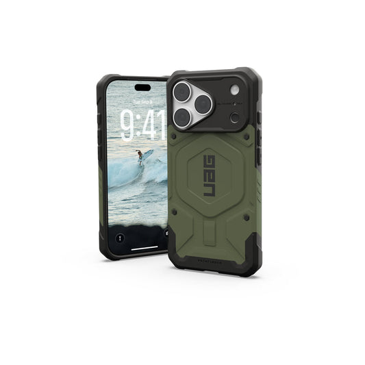MagSafe kryt pro iPhone 18 Pro/17 Pro UAG Pathfinder MagSafe - olivově zelená