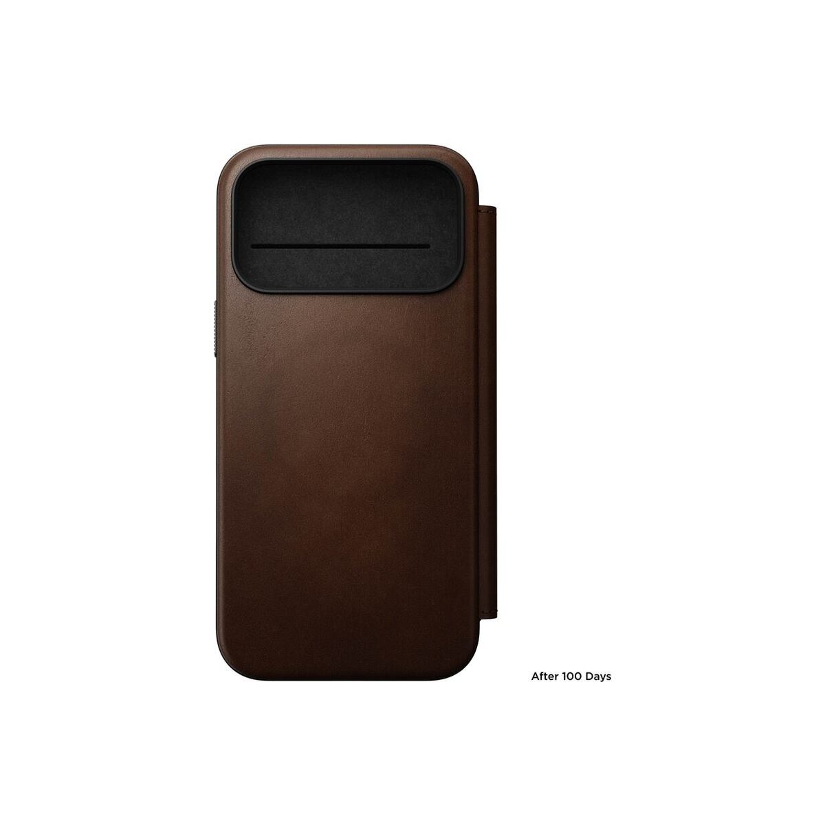 Kryt pro iPhone 17 Pro Max Nomad Modern Leather Folio - hnědý