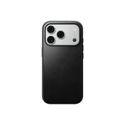 Kožený kryt pro iPhone 18 Pro/17 Pro Nomad Modern Leather Case Horween - černá