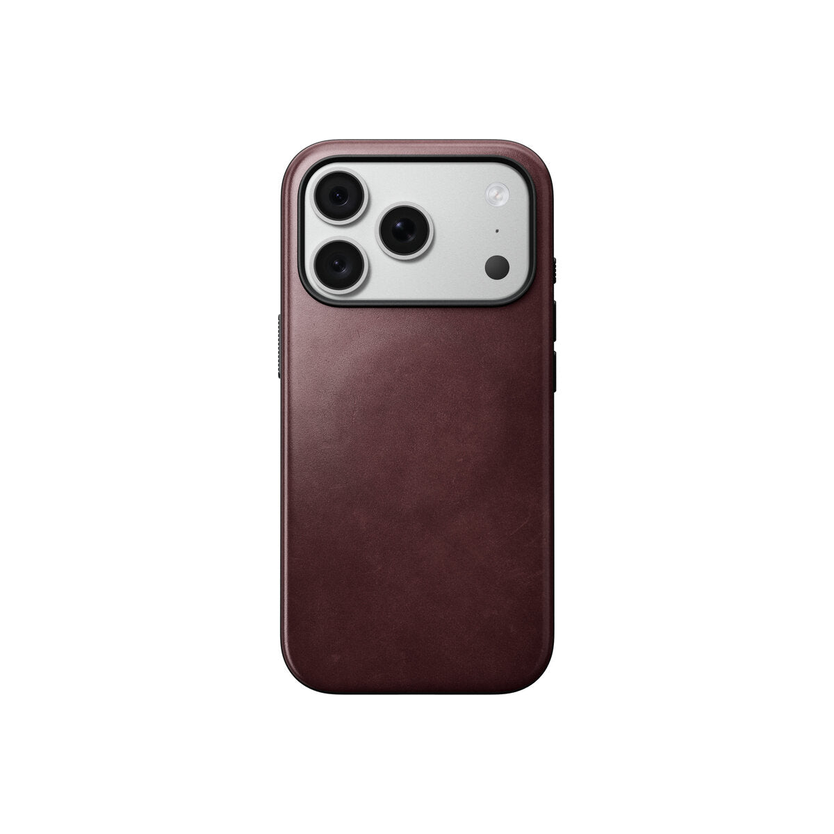 Kožený kryt pro iPhone 18 Pro/17 Pro Nomad Modern Leather Case Horween - burgundy (vínová)