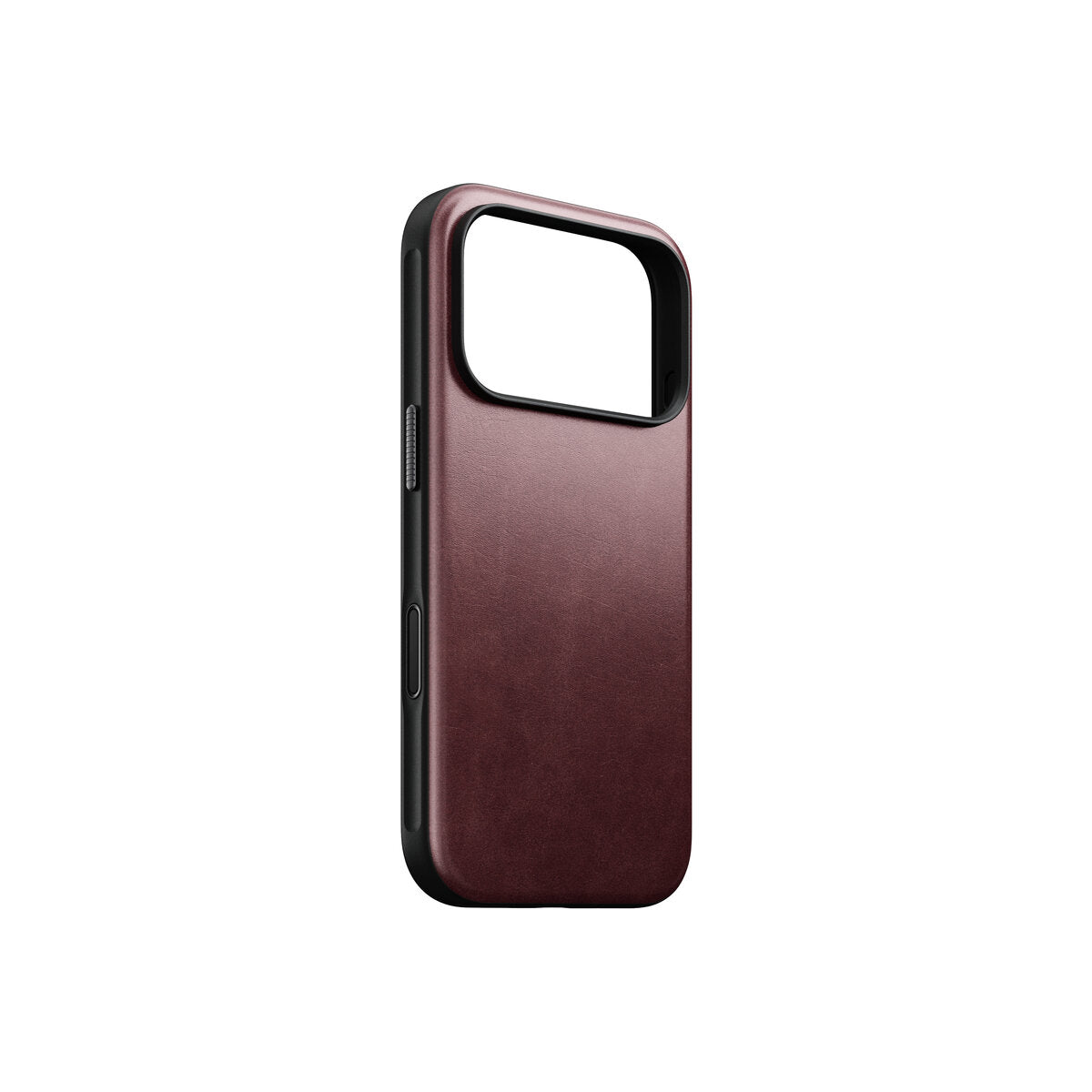 Kožený kryt pro iPhone 18 Pro/17 Pro Nomad Modern Leather Case Horween - burgundy (vínová)