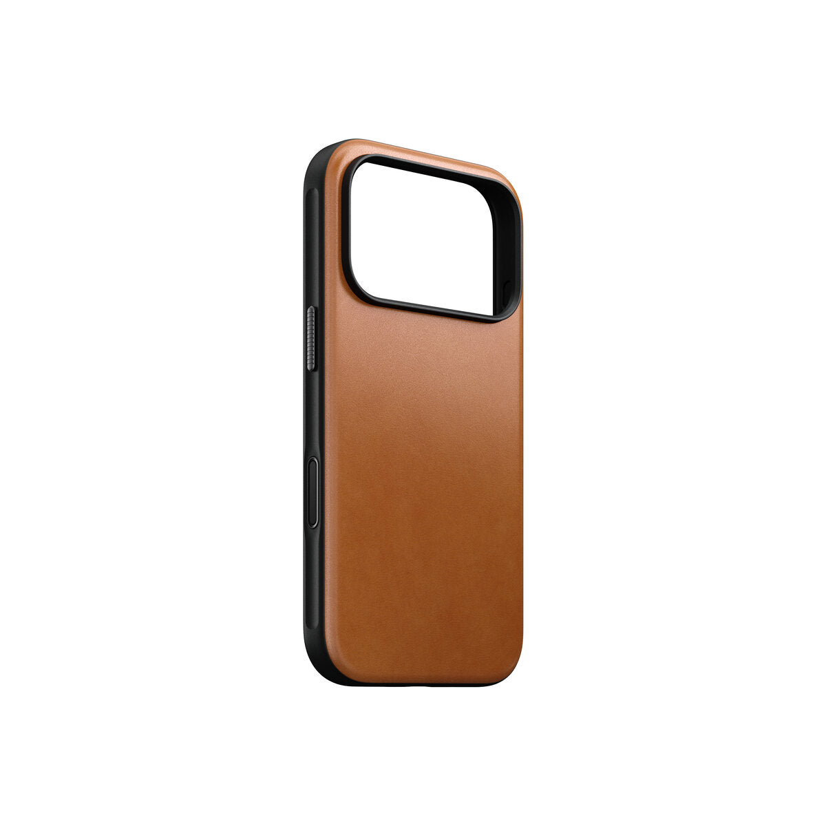 Kožený kryt pro iPhone 18 Pro/17 Pro Nomad Modern Leather Case Horween - saddle (hnědá)