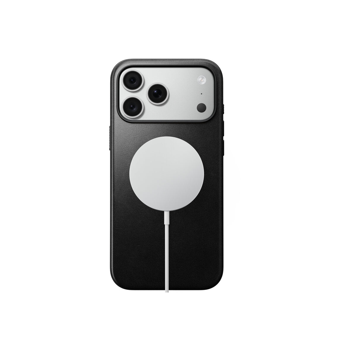 Kožený kryt pro iPhone 18 Pro Max/17 Pro Max Nomad Modern Leather Case Horween - černá