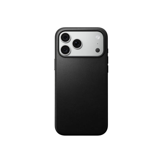 Kožený kryt pro iPhone 18 Pro Max/17 Pro Max Nomad Modern Leather Case - černá
