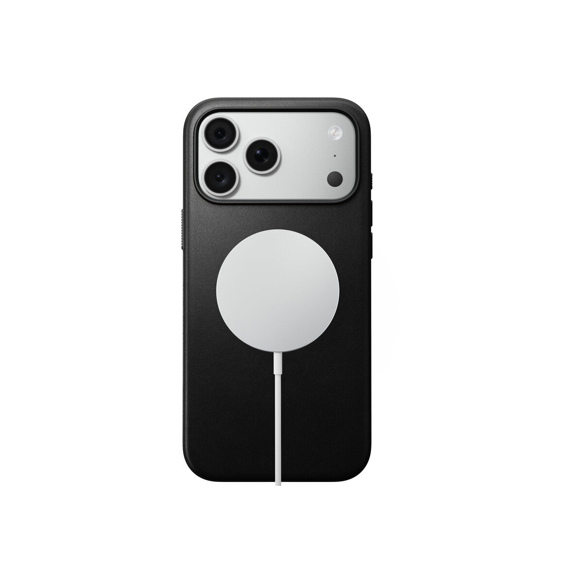 Kožený kryt pro iPhone 18 Pro Max/17 Pro Max Nomad Modern Leather Case - černá