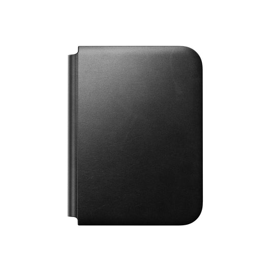 Kožené flipové pouzdro pro iPhone Duo Nomad Traditional Leather Folio Horween - černá