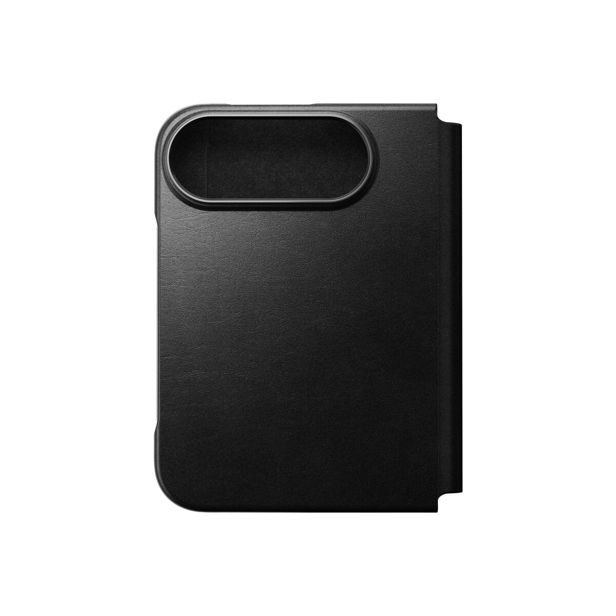 Kožené flipové pouzdro pro iPhone Duo Nomad Traditional Leather Folio Horween - černá