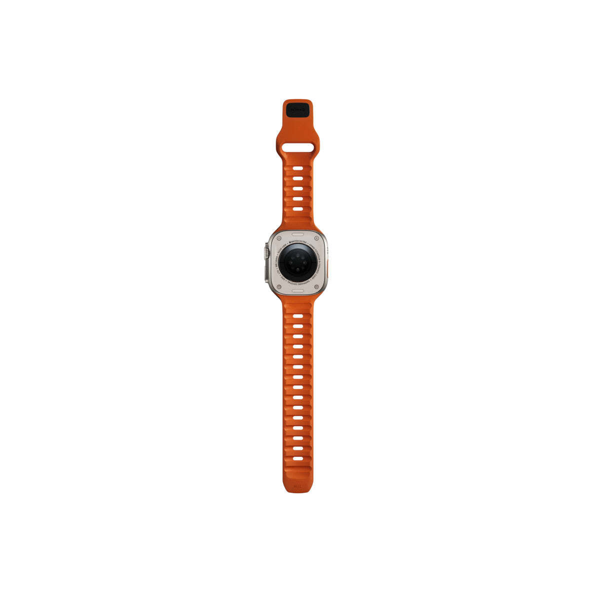 Řemínek pro Apple Watch 42/44/45/49 mm Nomad Sport Strap - oranžový