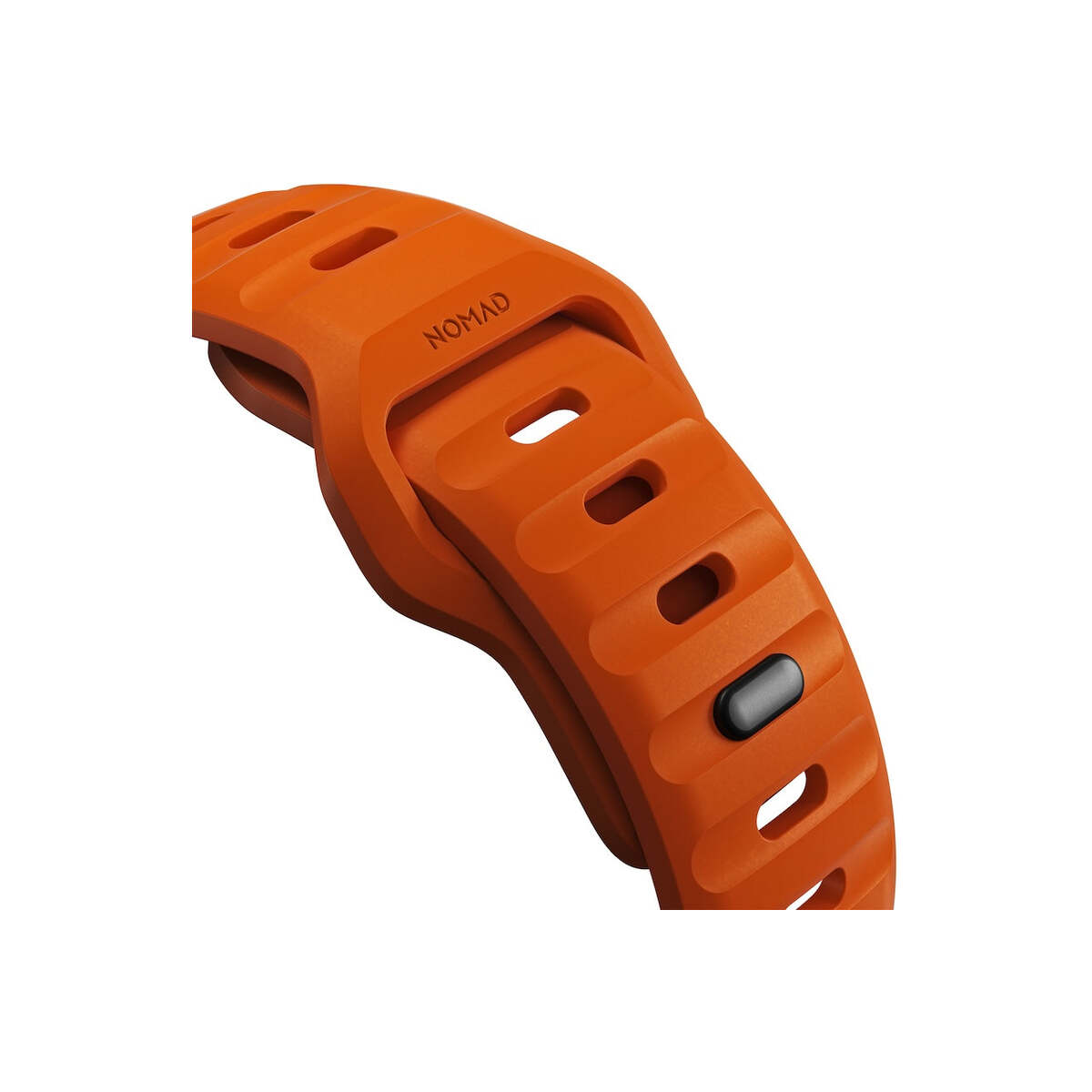 Řemínek pro Apple Watch 42/44/45/49 mm Nomad Sport Strap - oranžový