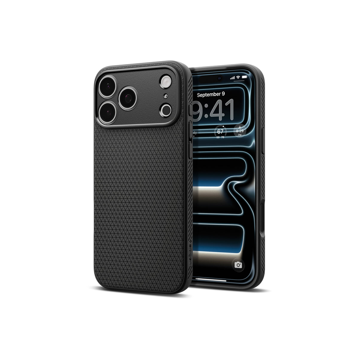 Kryt pro iPhone 18 Pro Max/17 Pro Max Spigen Liquid Air - matná černá